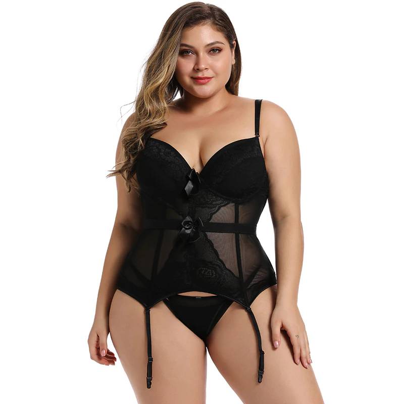 Plus Size Lace Up Women's Corset Plus Size Lace Up Women's Corset