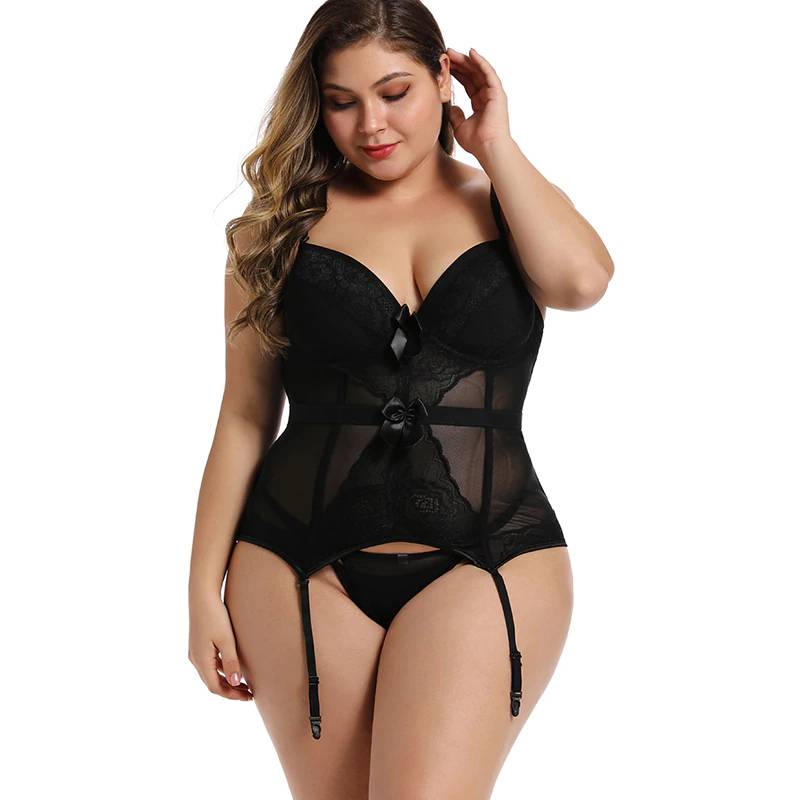Plus Size Lace Up Women's Corset Plus Size Lace Up Women's Corset