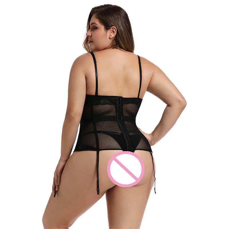 Plus Size Lace Up Women's Corset Plus Size Lace Up Women's Corset