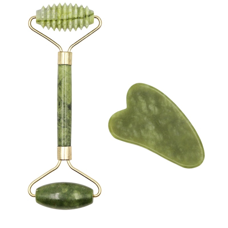 Natural Jade Stone Face Massager Natural Jade Stone Face Massager